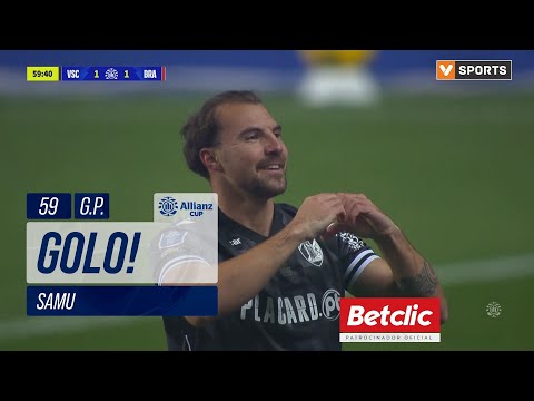 Golo Samu: Vitória SC (1)-1 Braga (Taça da Liga 25/26 - Final)