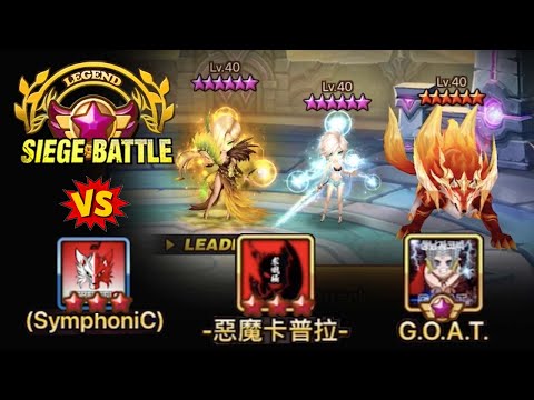 It's a Legend Siege! Let's beat this OP META Defense with 300+ speed RAOQs! - Summoners War