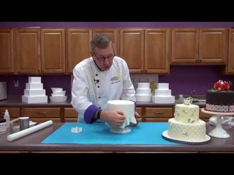 How to Cover a Cake Dummy