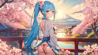 Japanese Lofi Chill Music With Lofi Anime Girl