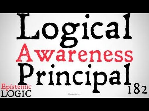 Logical Awareness Principle (Justification Logic)
