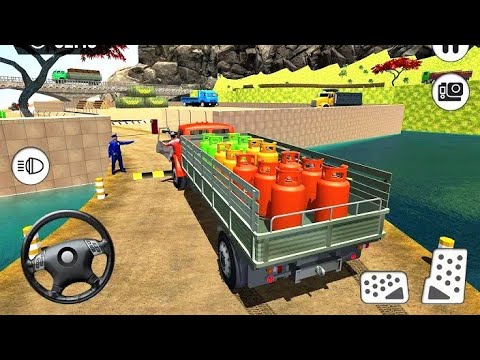 Offroad Cargo Transport Truck Driving Simulator 3D - Android Gameplay