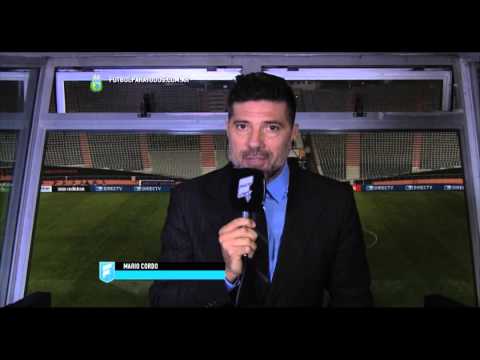 El análisis de Mario Cordo.Estudiantes 2 Temperley 1.Fecha 12.Torneo Primera División 2015.FPT