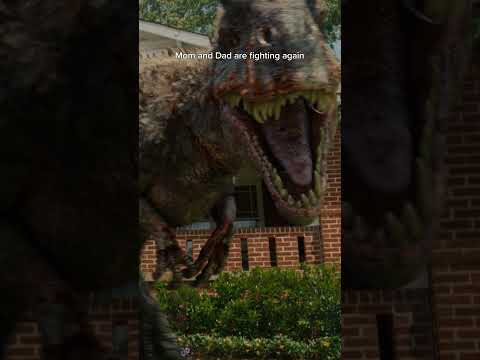 Every couple fights. This couple fights dinosaurs.