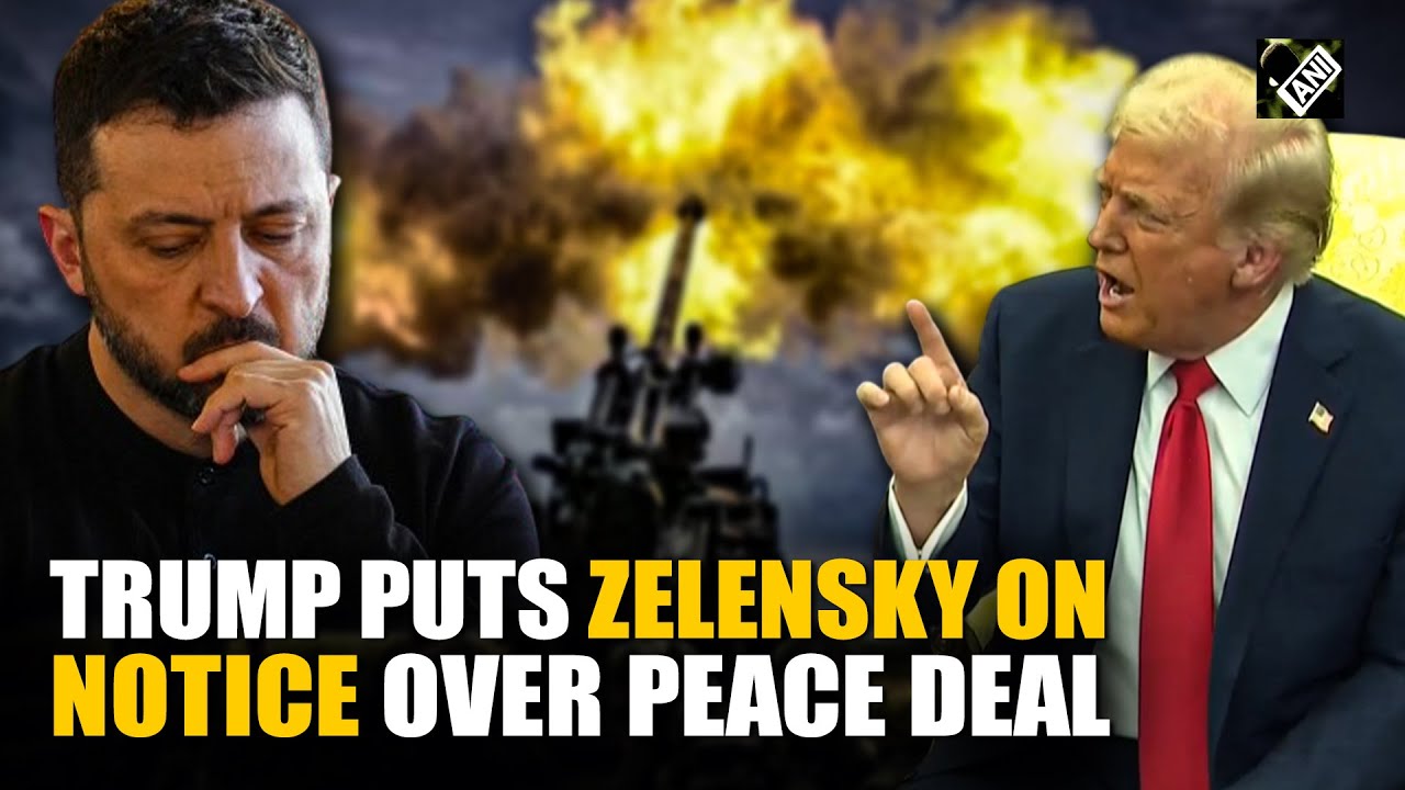 “He won’t be around very long…” Trump puts Ukraine President Zelenskyy on notice over peace deal