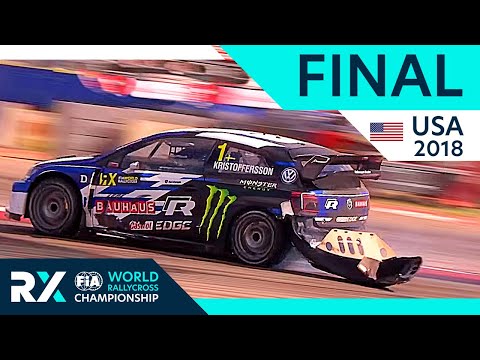 2018 USA RX Full Final Replay - World RX Rallycross