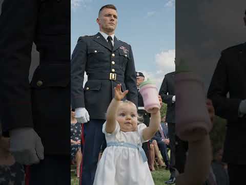 \Okay. Bye.\ - The Most Casual 2YO Deployment Goodbye Ever 🪨