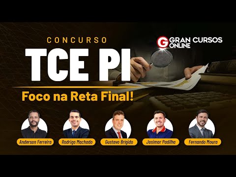 Concurso TCE PI: Foco na Reta Final!