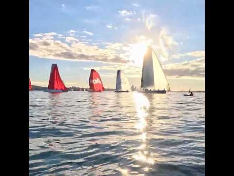 Kayaking with sailboats #sailing #sailboat #kayaking #newzealand