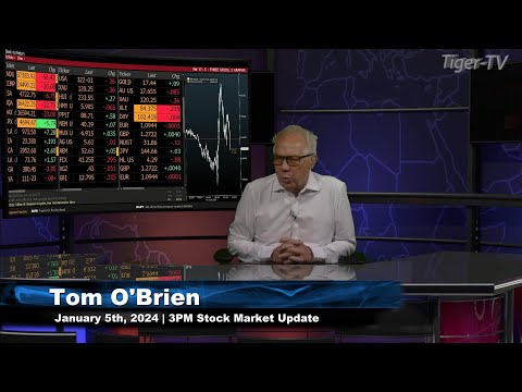 January 5th, 3PM ET Market Update on TFNN - 2024