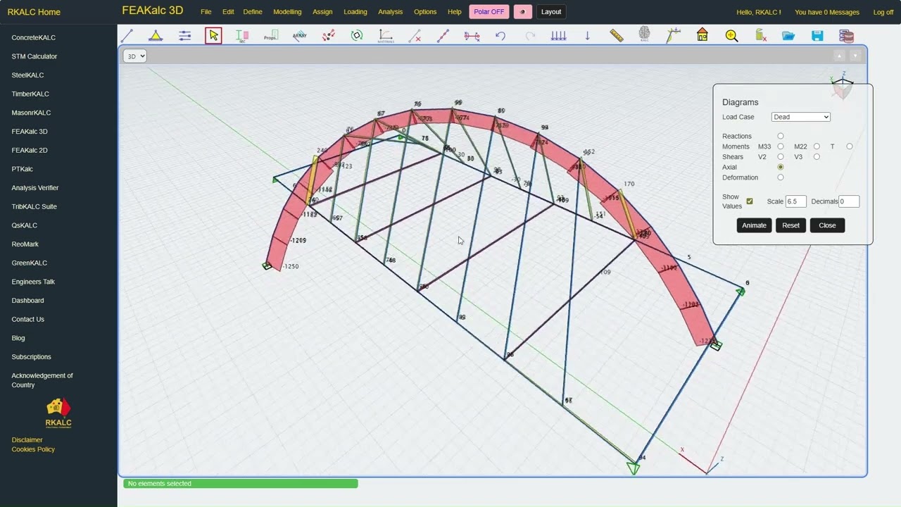 FEAKalc3D — Cloud-native FEA