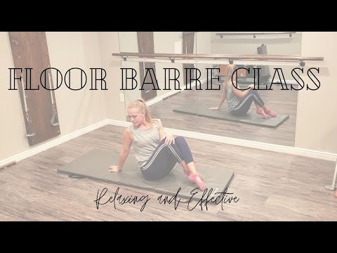 Relaxing and Effective Floor Barre Class