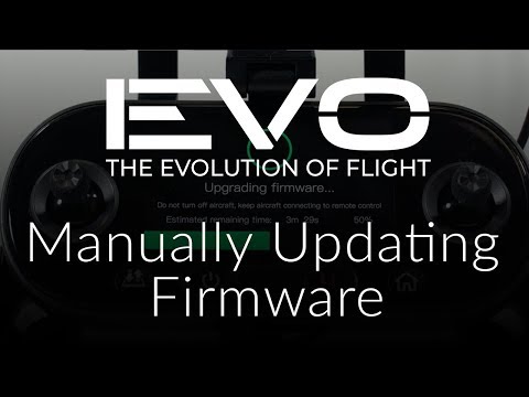 How To Update EVO Firmware Manually?