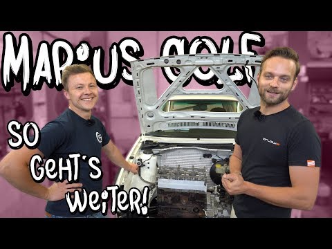 So geht`s an Marius VW Golf 2 VR6 Turbo weiter! - Unterboden / Kraftstofftank | Philipp Kaess |