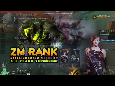 Crossfire West -  ZM rank Elite Unearth stage 10 game played