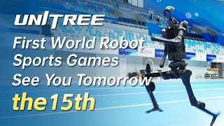 First World Humanoid Robot Games. See You Tomorrow, the 15th