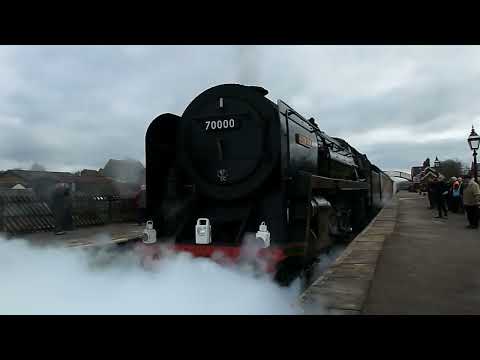 Britannia departing Appleby station