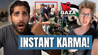 Pro Palestinian Activists STORM The Gaza Border, Then The IDF Intervenes!