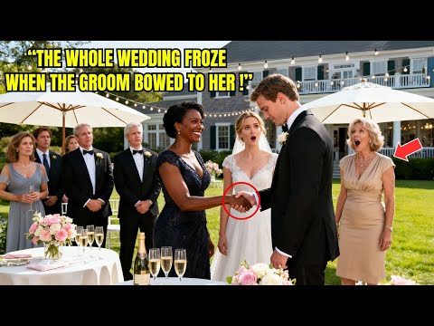 Everyone Avoided Black Woman at the Wedding — Until the Groom Said Her Name and Everything Changed