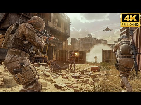 USMC Full Scale Offensive in IRAQ | Shock and Awe | 4K 60FPS Call of Duty: Modern Warfare Remastered