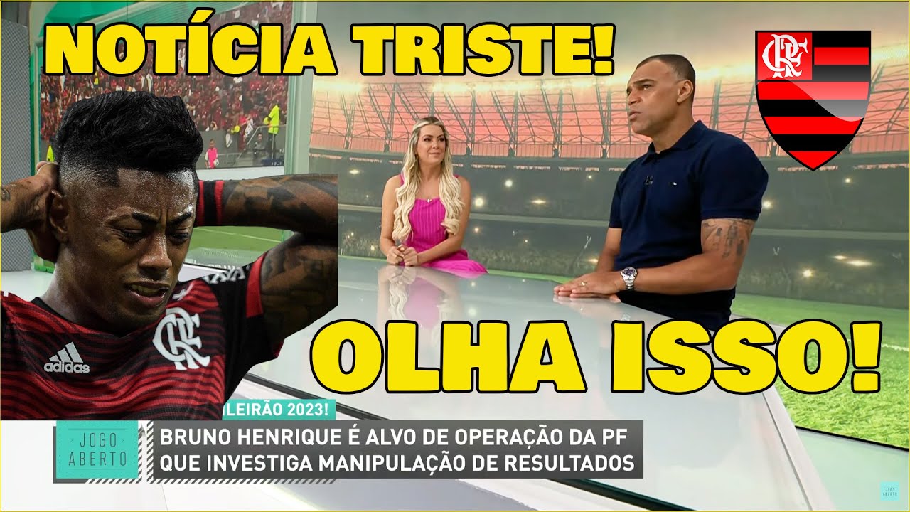 BRUNO HENRIQUE DO FLAMENGO É ALVO DE OPERAÇÃO DA PF QUE INVESTIGA MANIPULAÇÃO EM JOGO DE 2023!