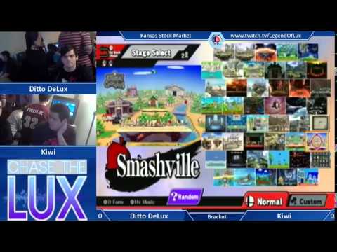 KSM 1/24 - Smash for Wii U Singles - WR2 - CT NLS DeLux vs. Kiwi