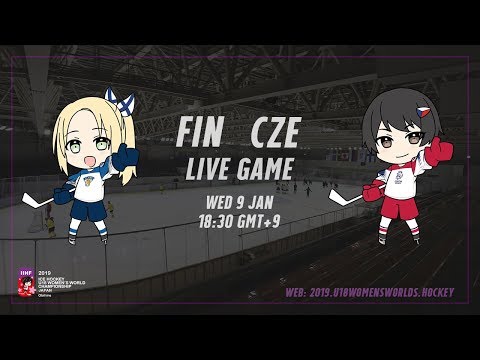 Хоккей Live Stream Finland vs. Czech Republic — 2019 IIHF Ice Hockey U18 Women's World Championship