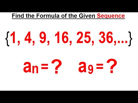 Algebra Ch 48 Sequences and Series 1 of 34 What is the Difference