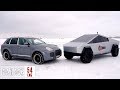 Tesla Cybertruck vs Porsche Cayenne