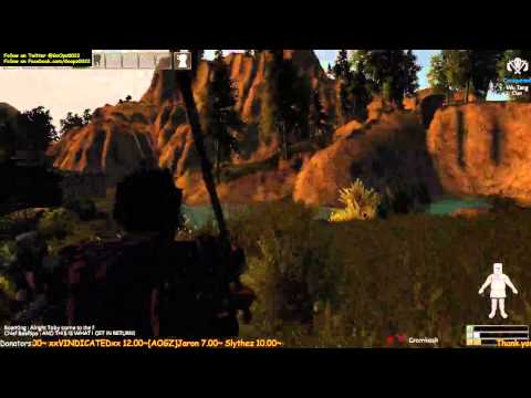 Reign of kings 4v1 epic fight...epic death haha