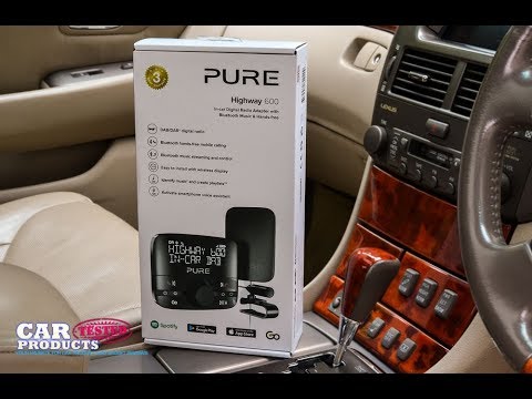 Unboxing the PURE Highway 600 In-Car Adapter for DAB/Bluetooth/Spotify