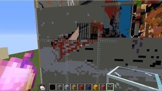 【Minecraft マルチ】「花園神社」巨大壁画の作成に参加（人いっぱいなのに足引っ張る編）