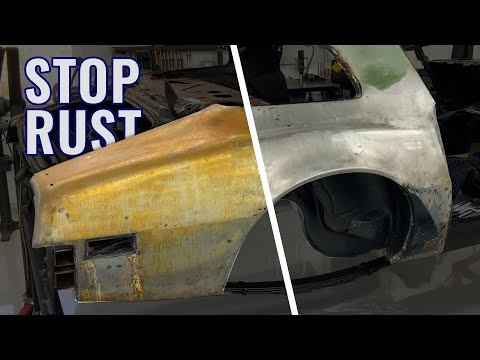 Melting Off Rust & Applying OptiFlow Epoxy Primer - Getting the Trans Am Ready for Paint!
