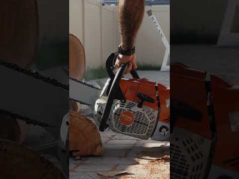 The roar of this beast is pure adrenaline Stihl MS 881 The most powerful #wood #stihl #chainsaw