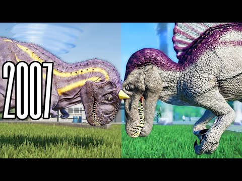 Evolution of Spinosaurus (2001 to 2021)