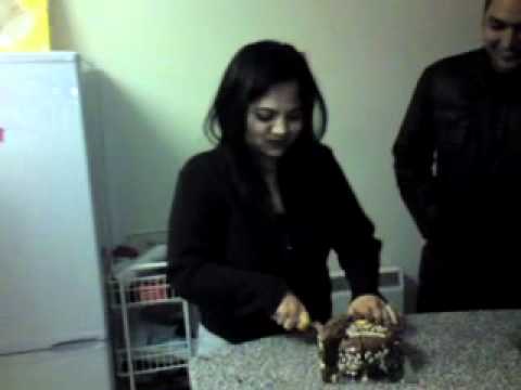 Snigdha's birthday celebration at Nottingham