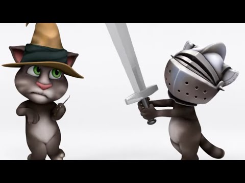 La ronda 1 | Cortos de Talking Tom | Dibujos animados | WildBrain Niños