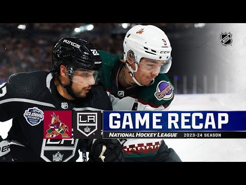 Global Series Melbourne | Coyotes vs. Kings | NHL Highlights 2023