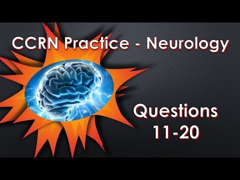 CCRN Neurology Practice Questions Part 2