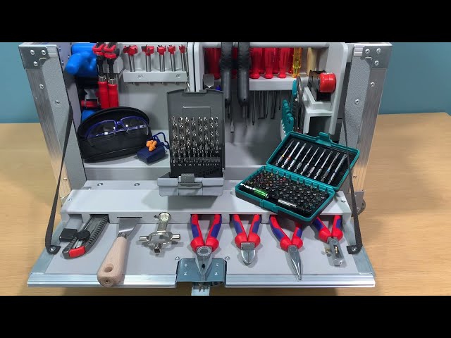 Video Teaser für Leichtbau Schreiner-Werkzeugkiste OPO PROFI 3 / Caisse à outils pour menuisiers 20.032.09