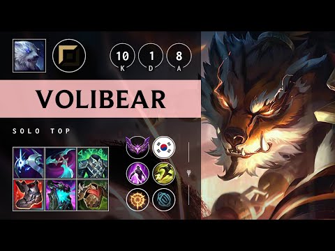 Volibear Top vs Yone - KR Master Patch 25.14