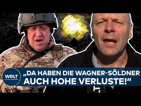 PUTINS KRIEG: "Da haben die Wagner-Söldner auch hohe Verluste!" Heftige Kämpfe an der Front