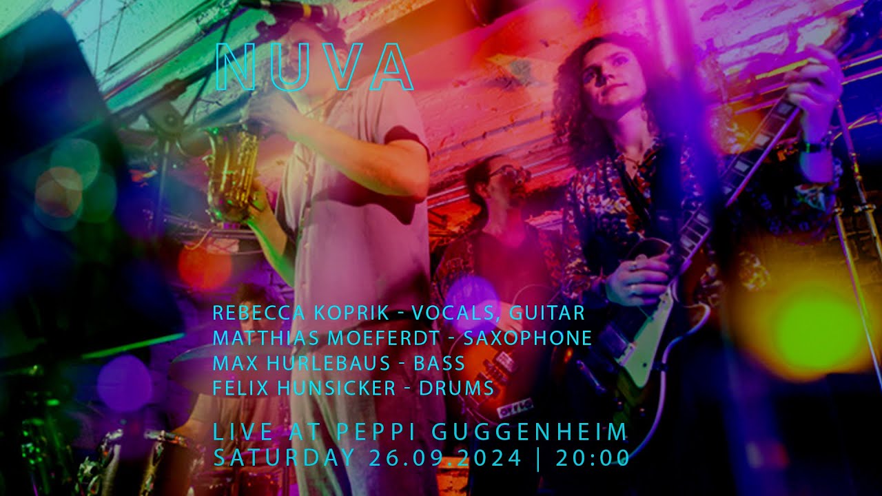 Peppi Guggenheim Berlin Live Concert: Nuva