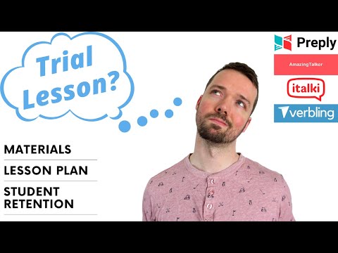 How do I Teach a Trial Lesson?