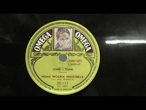 Mena Moeria Minstrels o.l.v. Rudi Wairata: Tomi-Tomi. (1953).