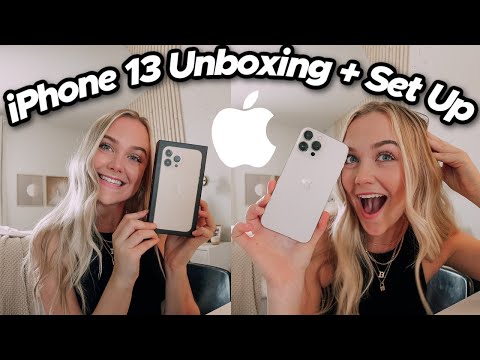 iPhone 13 Pro Max Unboxing + Set Up