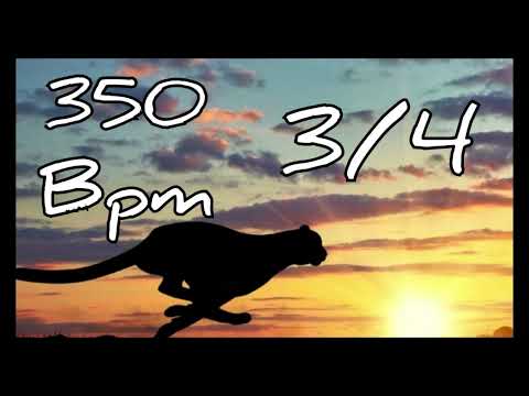 350 Bpm Metronome 3/4