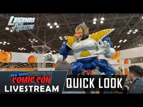 Live from New York Comic Con 2021 - Quick Look at the Main Hall | Legends of Podcasting Live!