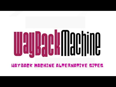 wayback machine alternatives (11)