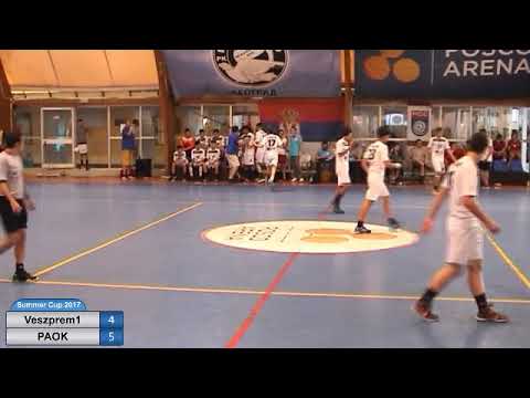 NBSC 2017. Boys 2001. HC Veszprem 1 - AC PAOK 18:17